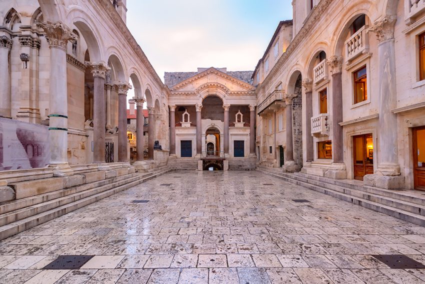 Diocletian Palace - Split - - Dalmatia - Croatia