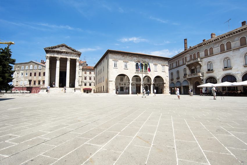 Forum Square - Pula - Istria - Croatia - Stay Croatia
