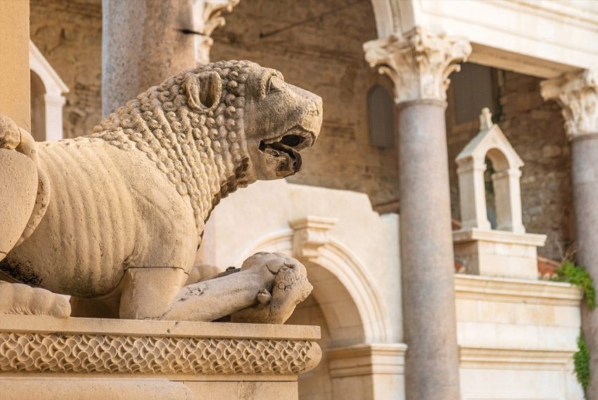 Split peristyle - Dalmatia - Croatia