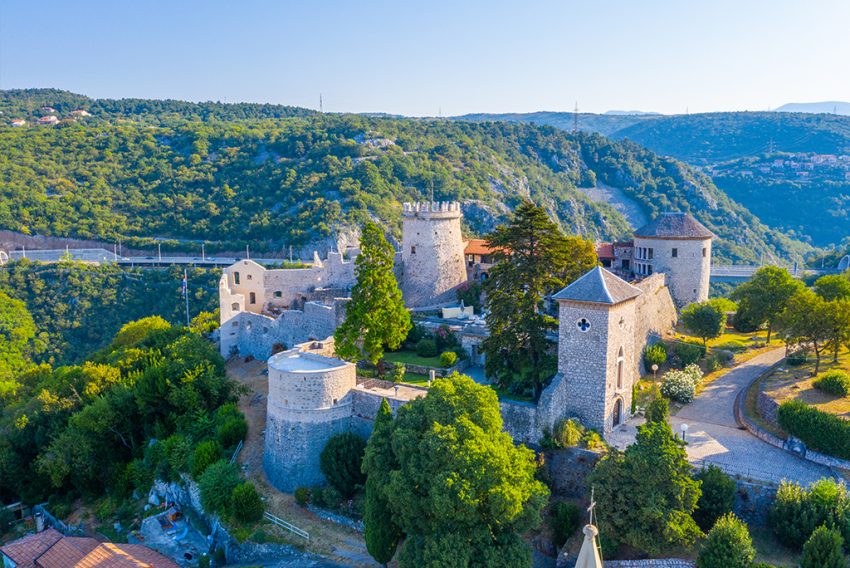 trsat castle - rijeka - croatia