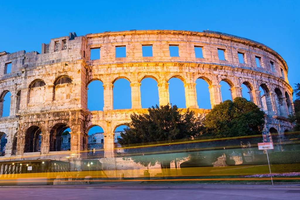Pula Arena , Pula Croatia